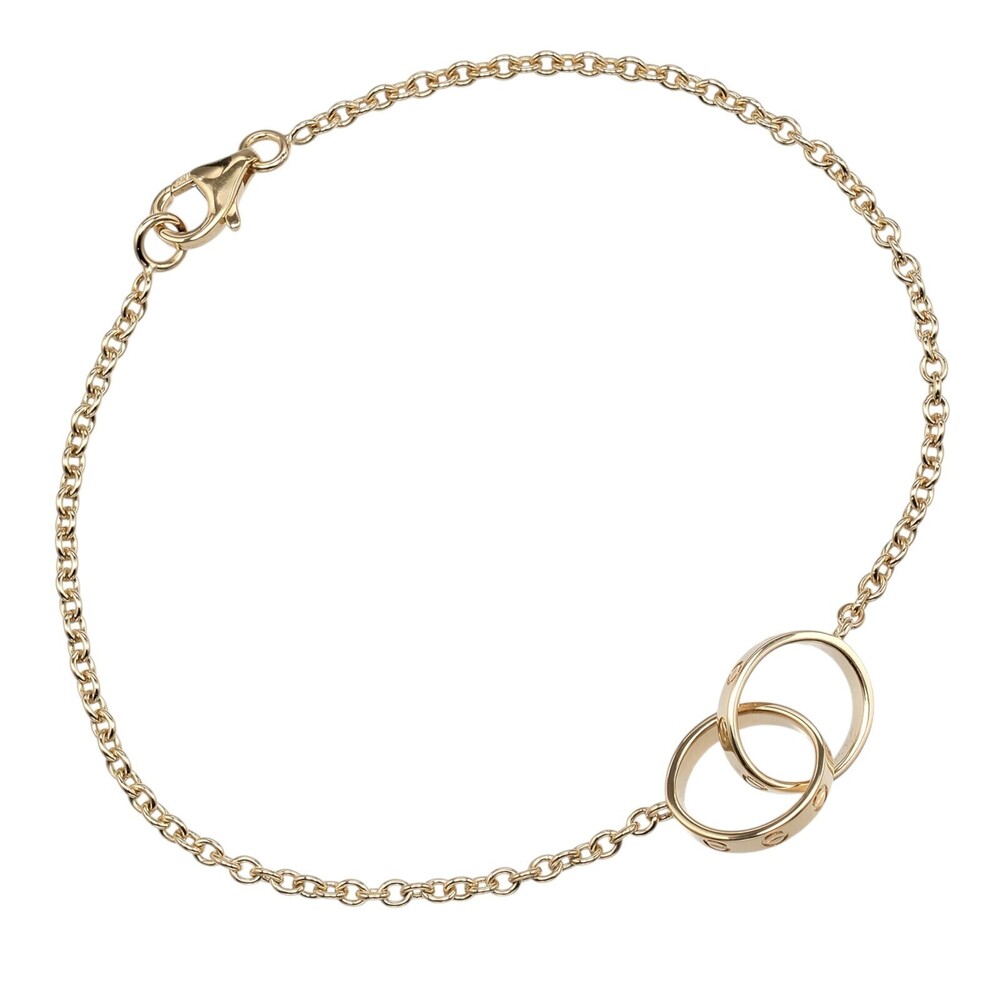 Cartier Love Interlocking 18K Yellow Gold